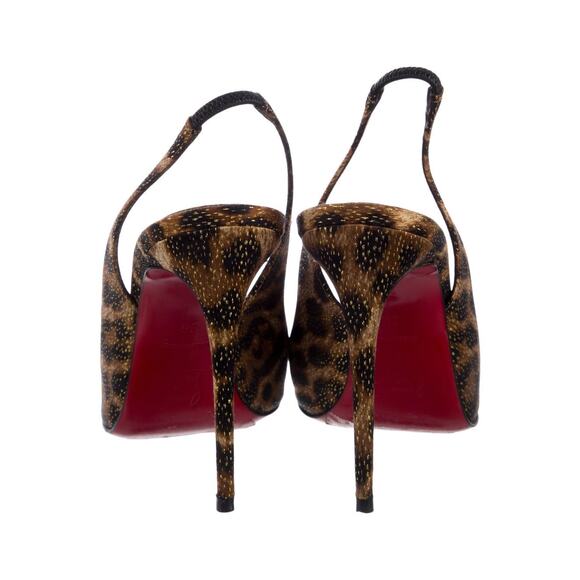 ❤️Christian Louboutin Spike Leopard Pumps❤️ - Picture 4 of 5